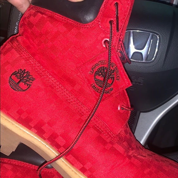 Timberland Other - Red timberlands